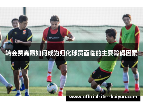 转会费高昂如何成为归化球员面临的主要障碍因素